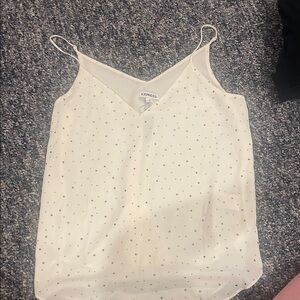 Express Cream Sleeveless Camisole Top